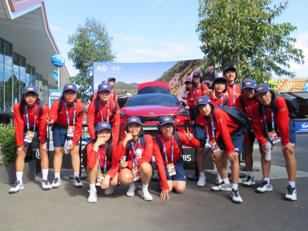 기아자동차가 내년 1월 호주 멜버른에서 열리는 '2020 호주오픈'에서 활약할 '볼키즈'를 모집한다고 밝혔다. [사진=기아자동차]